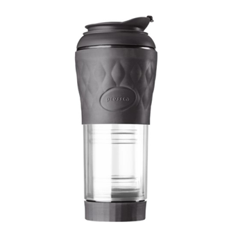 Pressca Cafeteira Portátil 350ml Cor Preta