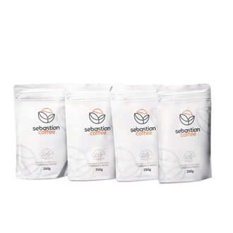 Kit 4 Un. Café Sebastian Moído ( Torra Média, Pacote 250g )