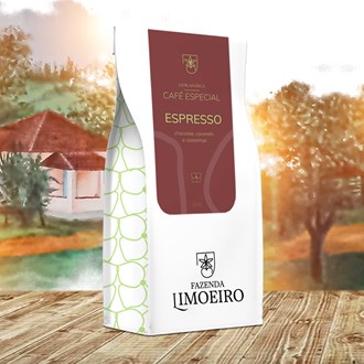 Café Especial Fazenda Limoeiro Torrado em Grãos Espresso 500g